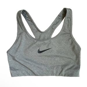 •SOLD• Nike Grey Dri-Fit Sports Bra Small